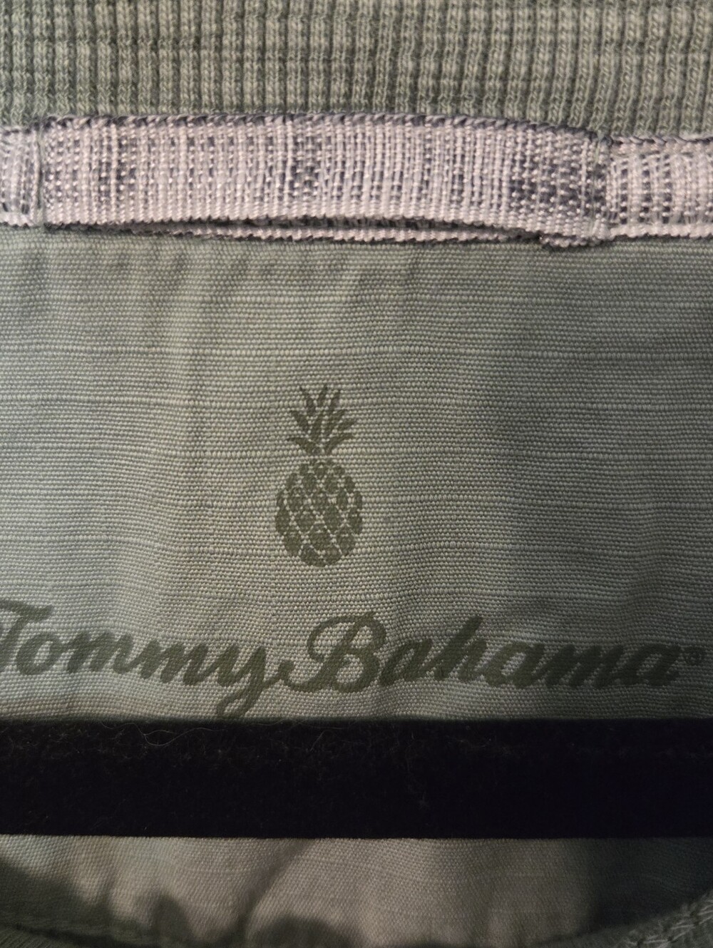 Tommy Bahama Womens Tobago Bay Green Preppy Casual Pullover Sweater. Sz L - Picture 5 of 8